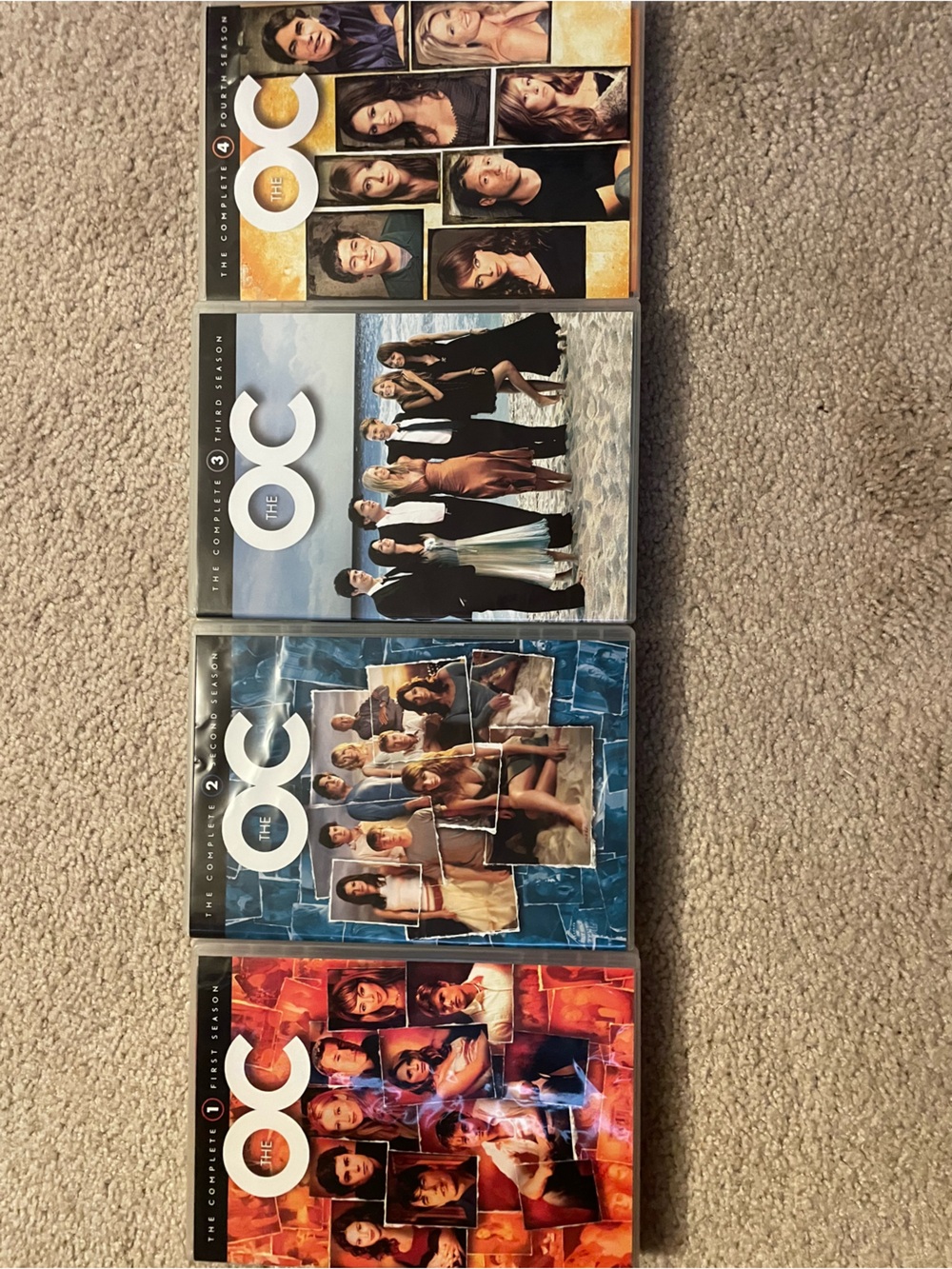 THE OC - 4 COMPLETE SEASONS ON DVD